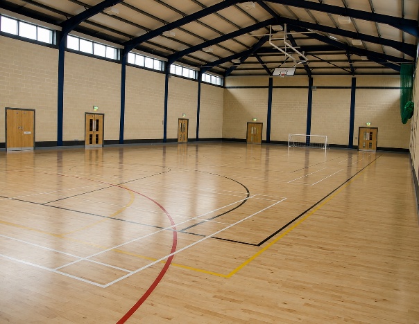 Large sports hall